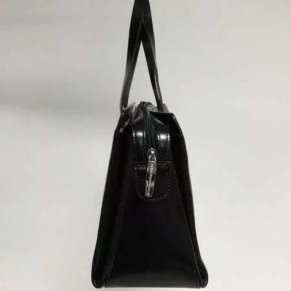 🆕 Francesco Biasia Black Genuine Leather handbag - Picture 2 of 5